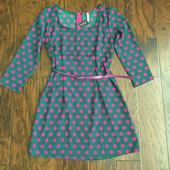 Polka Dot Dress NWT