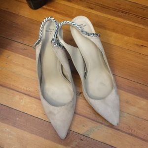 Zara SS13 Nude Pumps Sz10