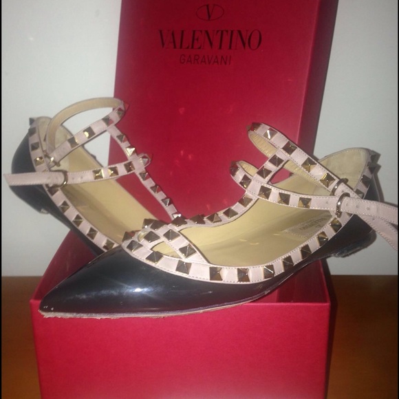 Valentino rockstud flats - Picture 3 of 3