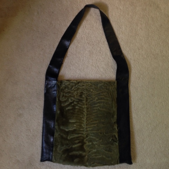 Devi Kroell Persian Lamb Hippie Bag