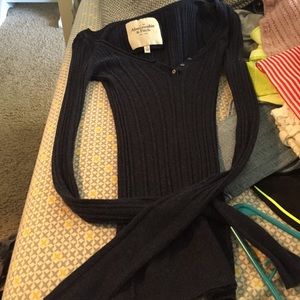 Knit long sleeve shirt