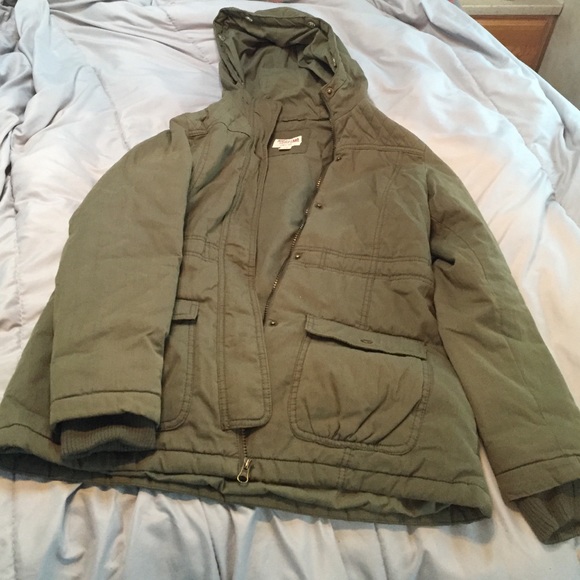 Military Green Coat