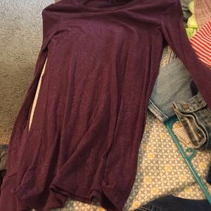 Purple long sleeve