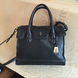 Cole Haan lambskin black bag