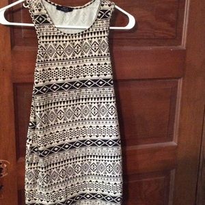 Tribal pattern dress