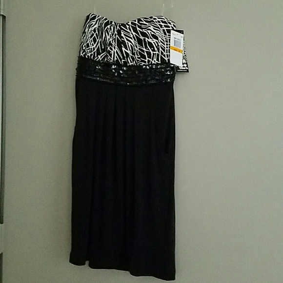 Brand New Sequin Hearts Zebra Print Dress.