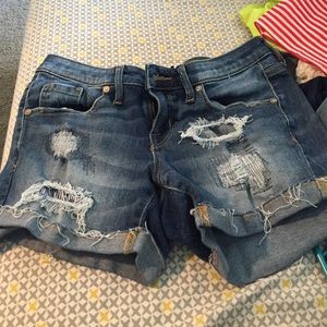 Jean shorts
