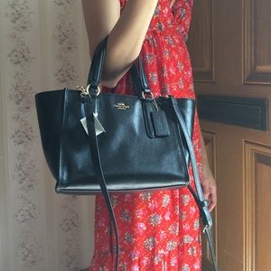 COACH black purse bag NEW