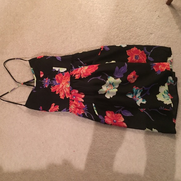 Multicolor flower dress