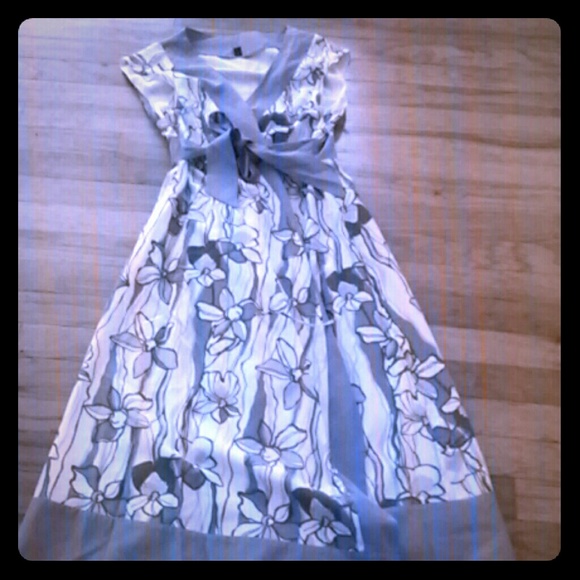 Elizabeth Gillett printed wrap dress