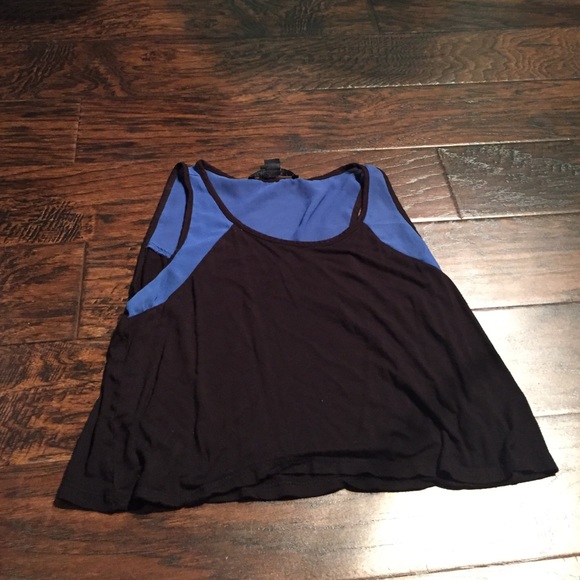 Black and blue tank for Forever 21 - Picture 1 of 3