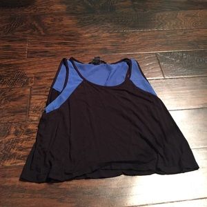 Black and blue tank for Forever 21