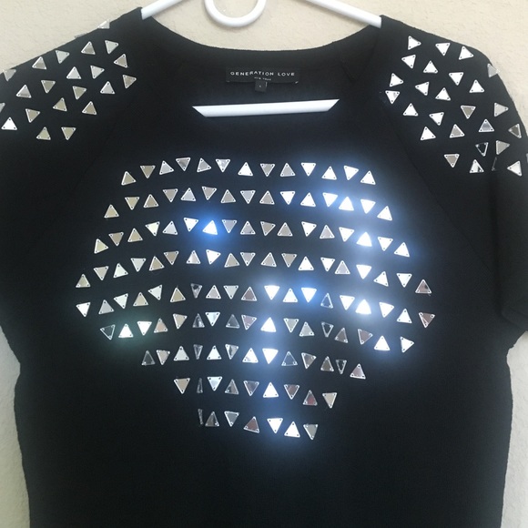 Generation Love sparkle top size L - Picture 2 of 4
