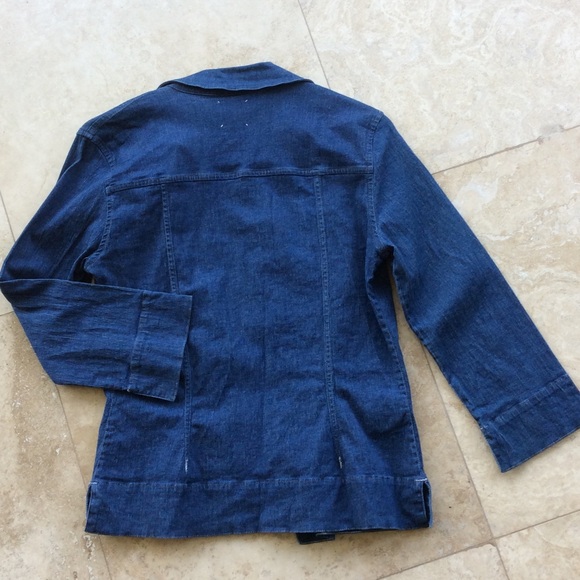 Max Studio Stretch Jean Jacket - Picture 2 of 4