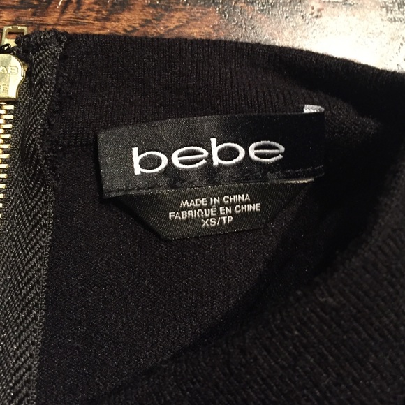 Black bodycon BeBe dress - Picture 3 of 3