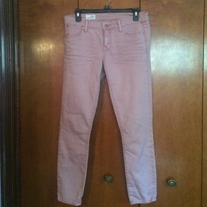 GAP light pink Always Skinny jeans