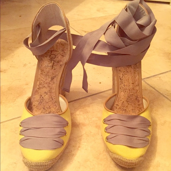 Beautiful yellow wedges