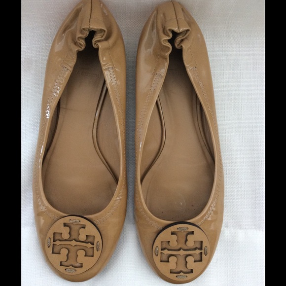 Tory Burch Reva Patent Leather Flats