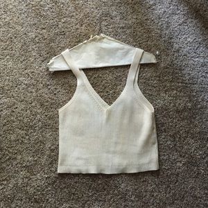 White crop/ tank top