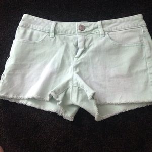 Lauren Conrad mint green shorts