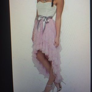 Lavender evening dress