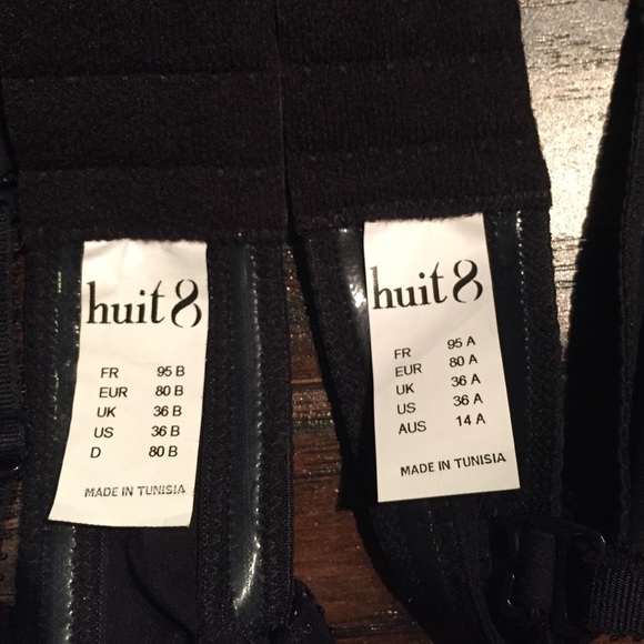Black bra from Huit 8 - Picture 3 of 3