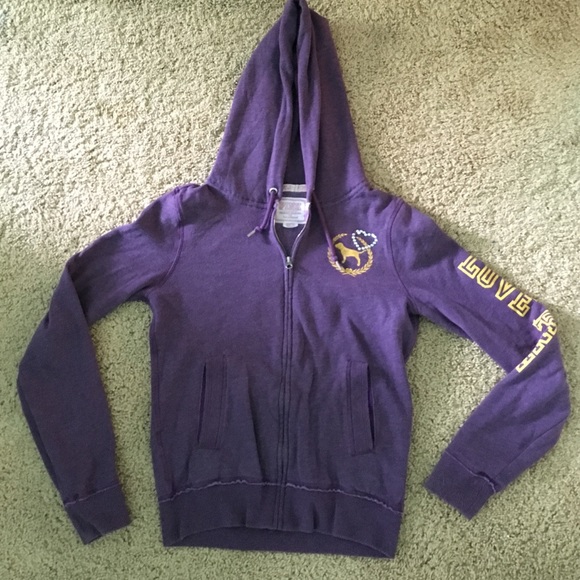 Victoria's Secret PINK LSU hoodie