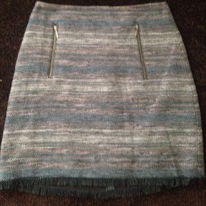 Loft Size 6 Multicolored Skirt