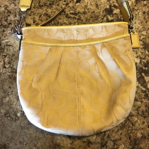 Authentic Coach cross body purse