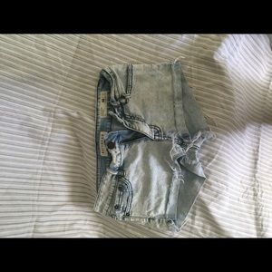 Jean shorts