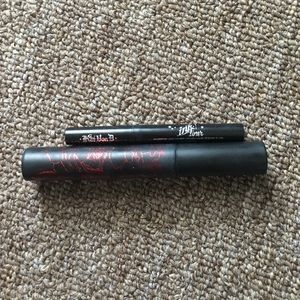 Kat Von D eyeliner and Mascara set