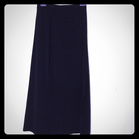 LOFT Black maxi skirt from Ann Taylor