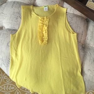 J. Crew cashmere sleeveless top