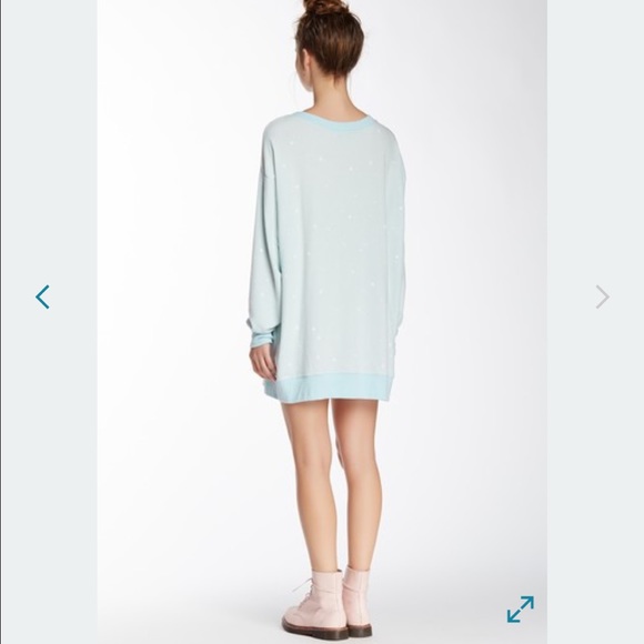 Wildfox Starry Night Sweatshirt Dress - Picture 2 of 6