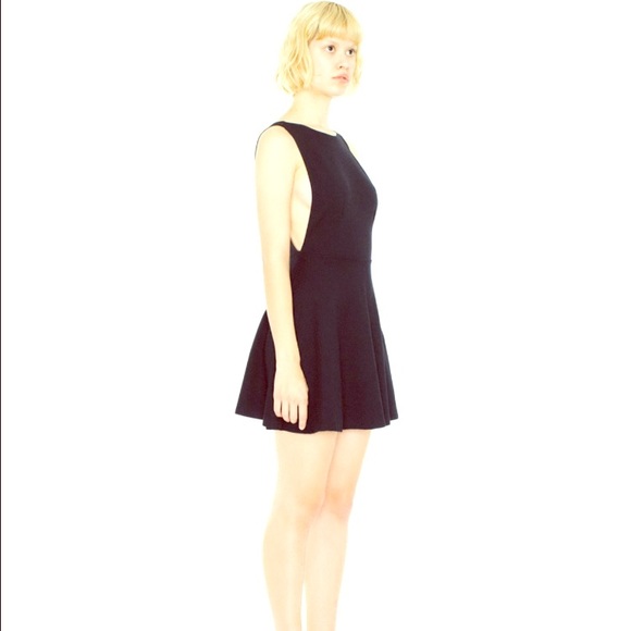 NWOT Ponte sleeveless skater dress