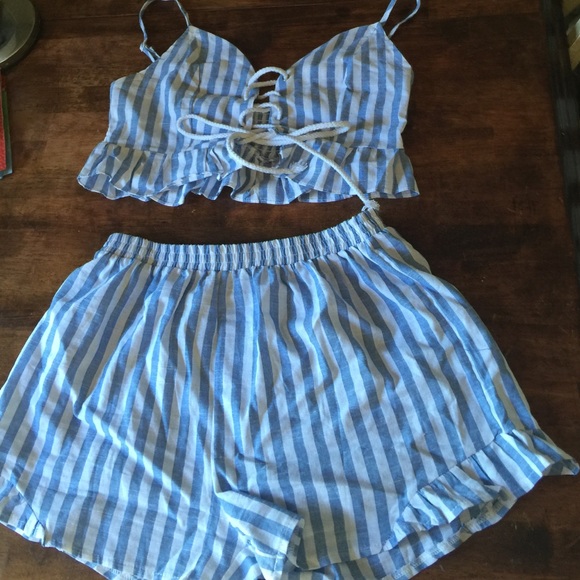 Blue outfit