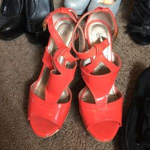 Orange wedges