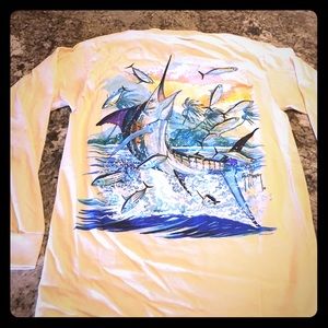 Long sleeve Guy Harvey with pocket