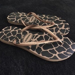 Bronze Metallic Havaiana flip flop