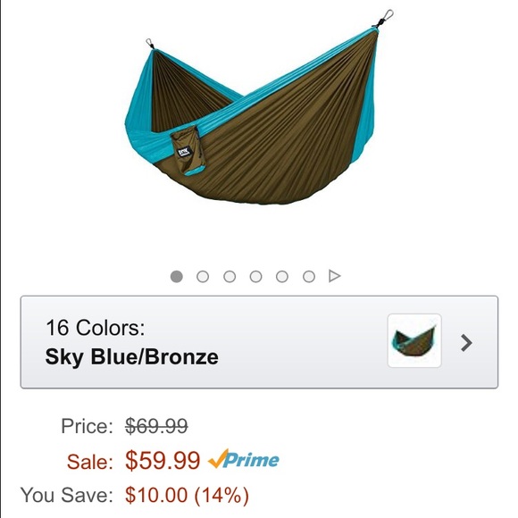 Never used before portable hammock