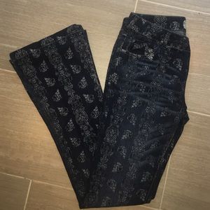 Free people super flare denim