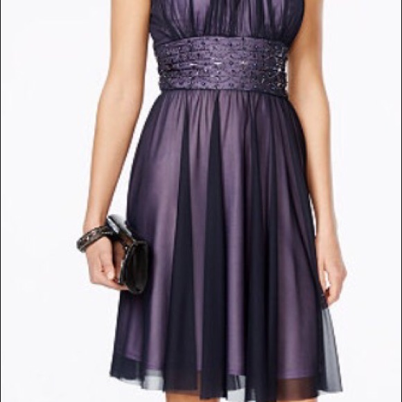 Jessica Howard Dress in Gorgeous Amethyst! - Picture 2 of 4