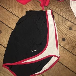 Black Nike shorts