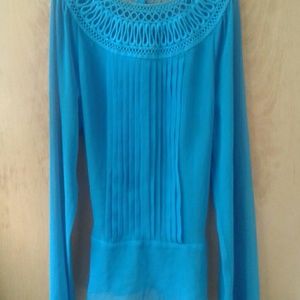 Banana Republic Turquoise Blouse