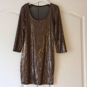 Cocktail dress: mesh back