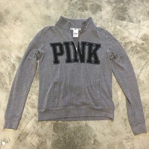 Victoria's Secret PINK Half Zip Hoodie