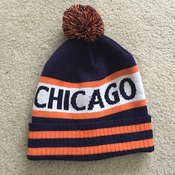 Chicago Bears Gear Sport  Hat/beanie  with Pom Pom