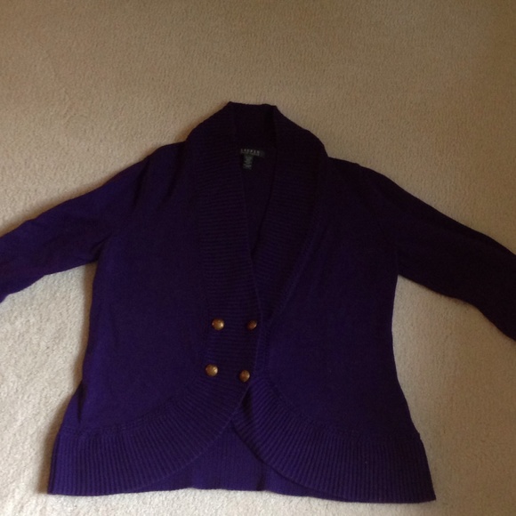 Purple Ralph Lauren sweater