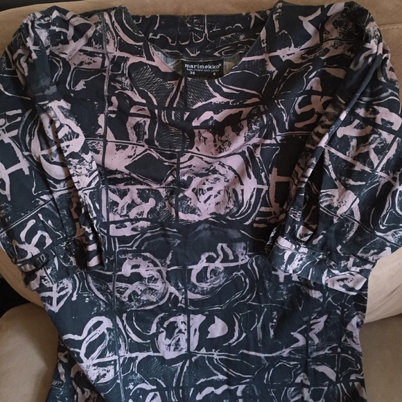 Marimekko 100% cotton blouse.