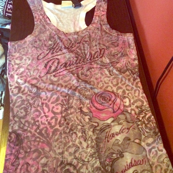 Authentic Harley Davidson tank top.